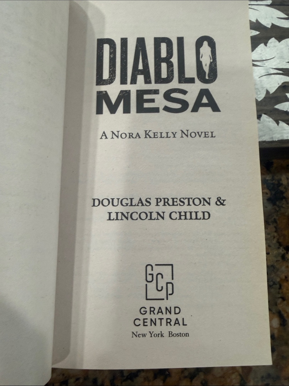 Diablo Mesa - Blue/Orange/Black Paperback Novel - Picture 6 of 6